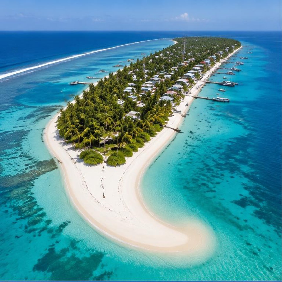 Illustrative Maldives setting for the Dhigurah guide