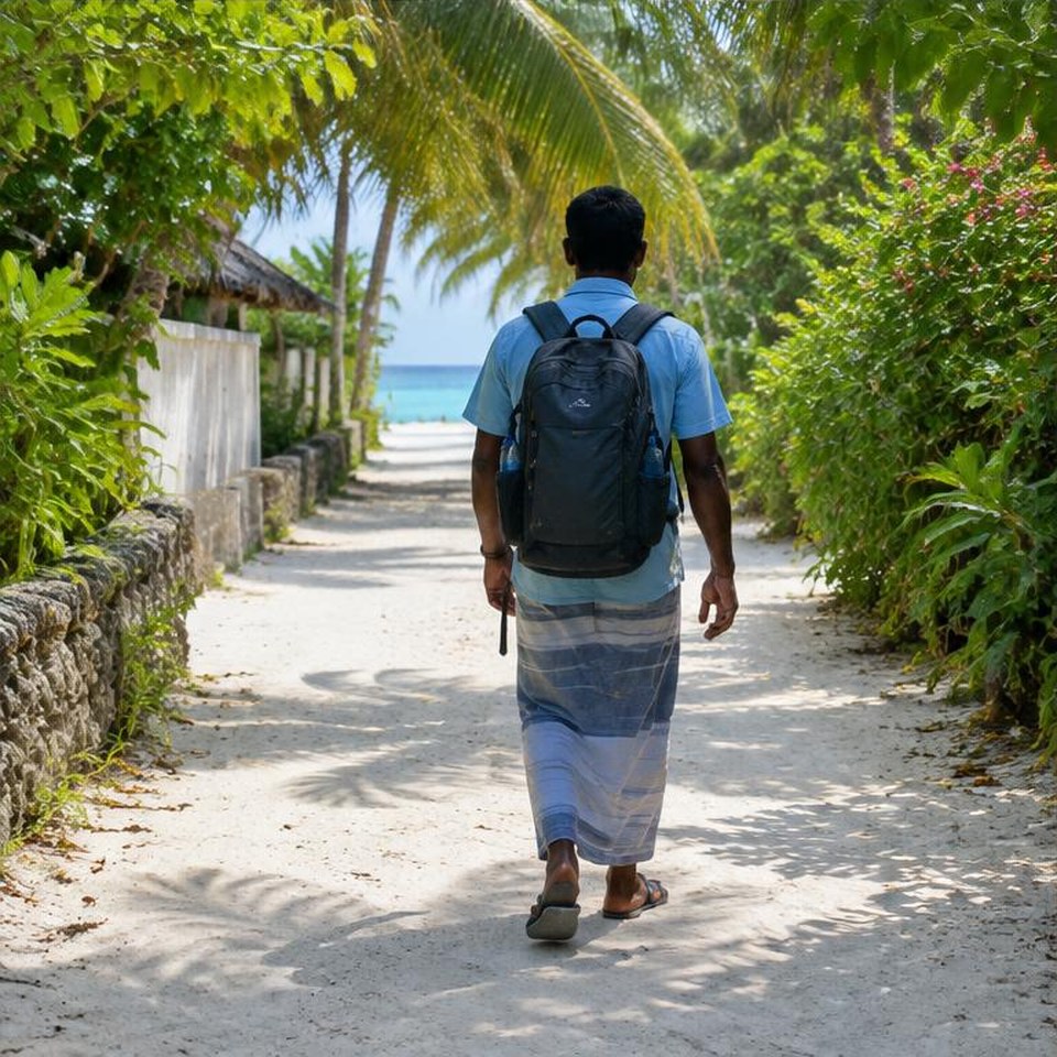 Anonymous local travel team member at work