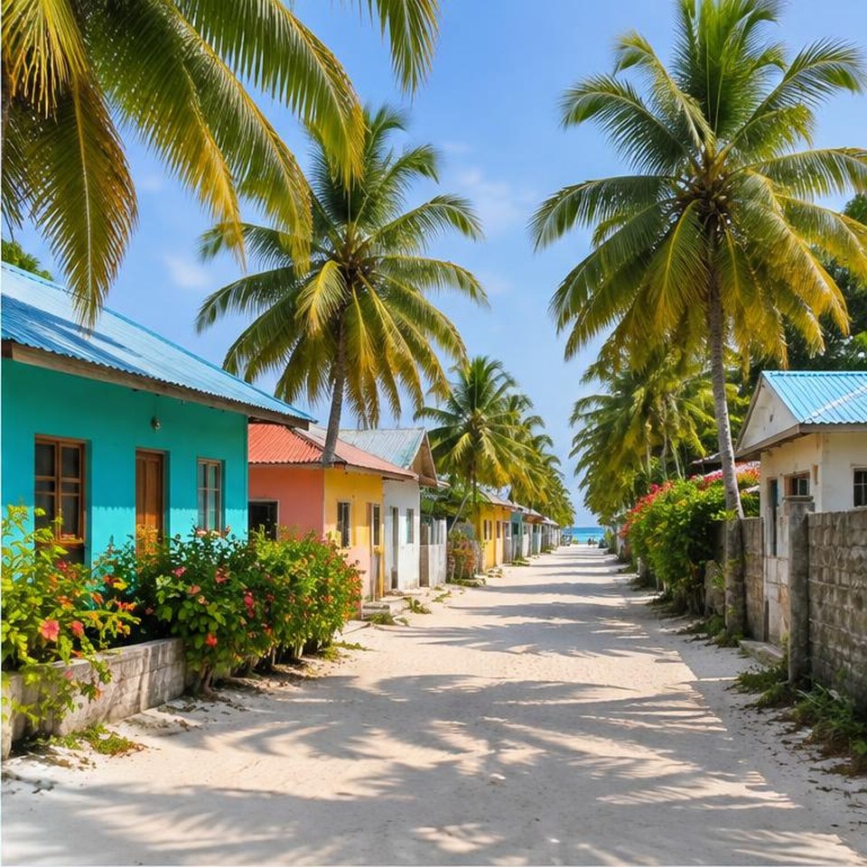Illustrative Maldives setting for the Gulhi guide