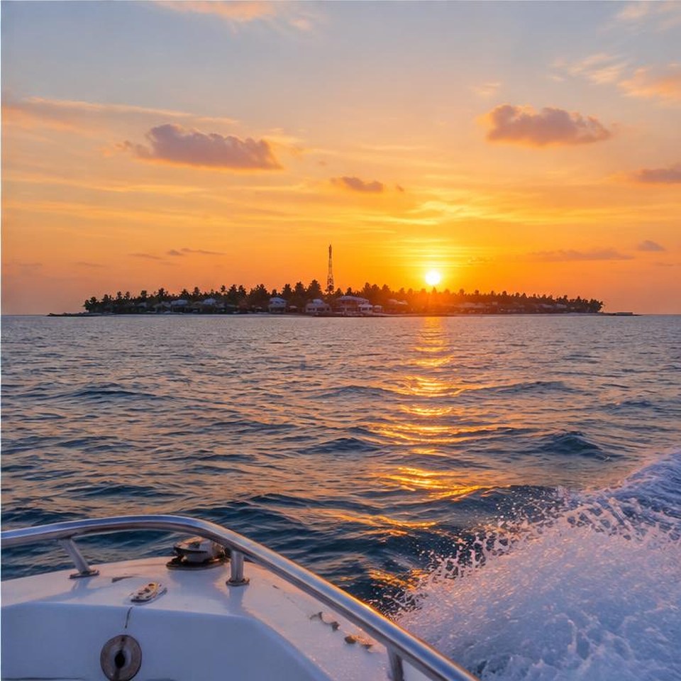 Illustrative Maldives setting for the Thulhaadhoo guide