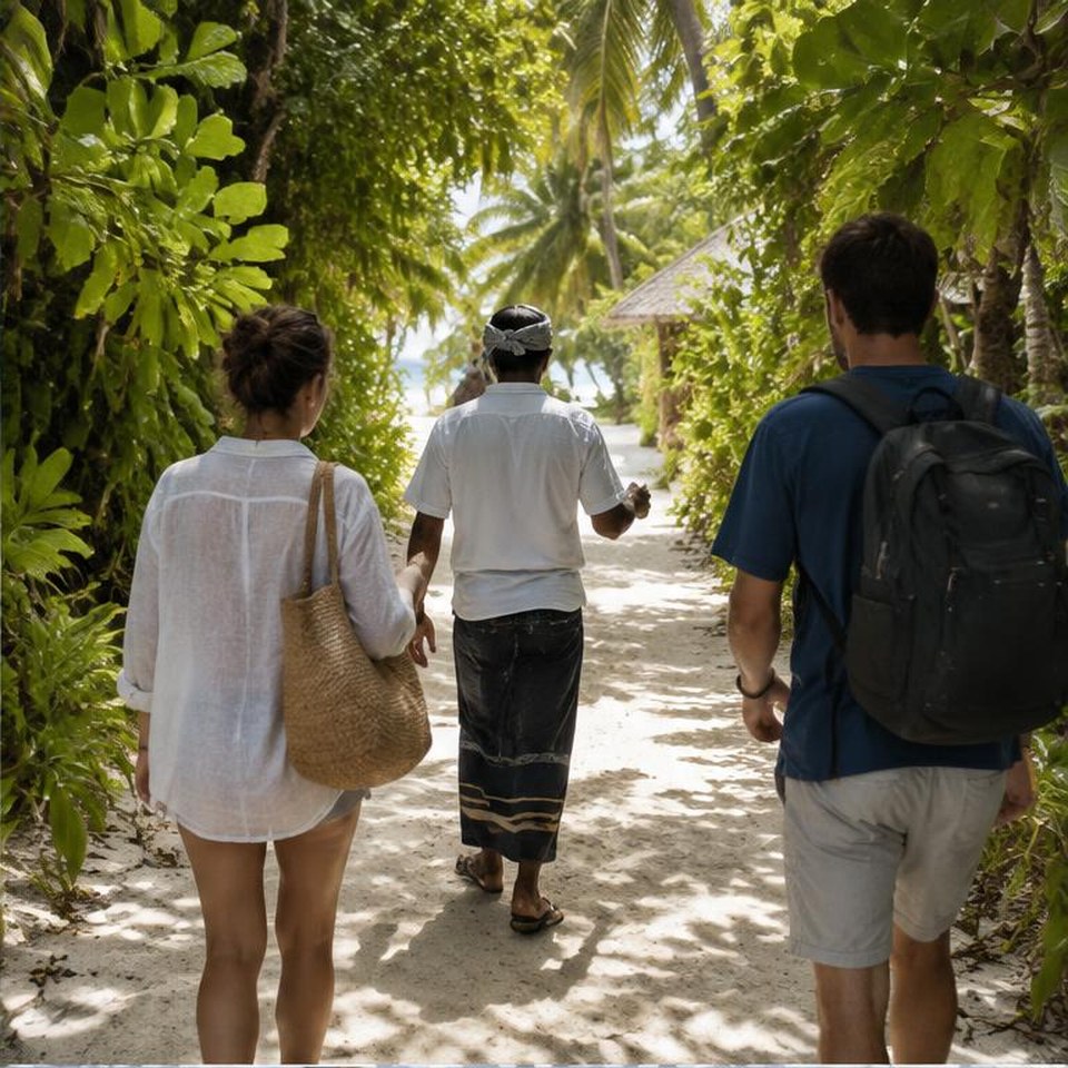 Anonymous local guide preparing a custom Maldives trip