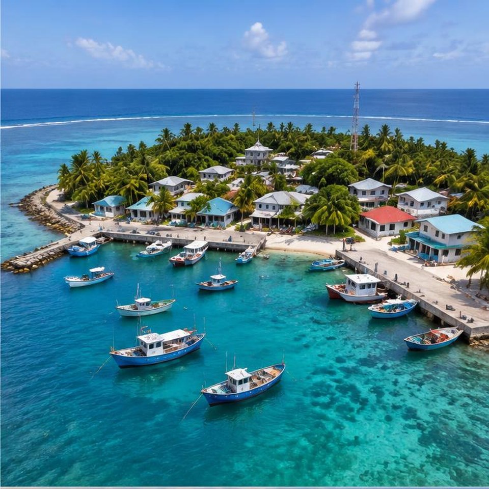Illustrative Maldives setting for the Dhangethi guide